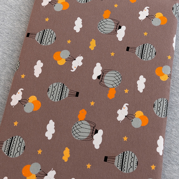 91家纺网 家纺一手货源 找家纺 MOA生态床垫 2025新款儿童乳胶枕 降落伞-咖色