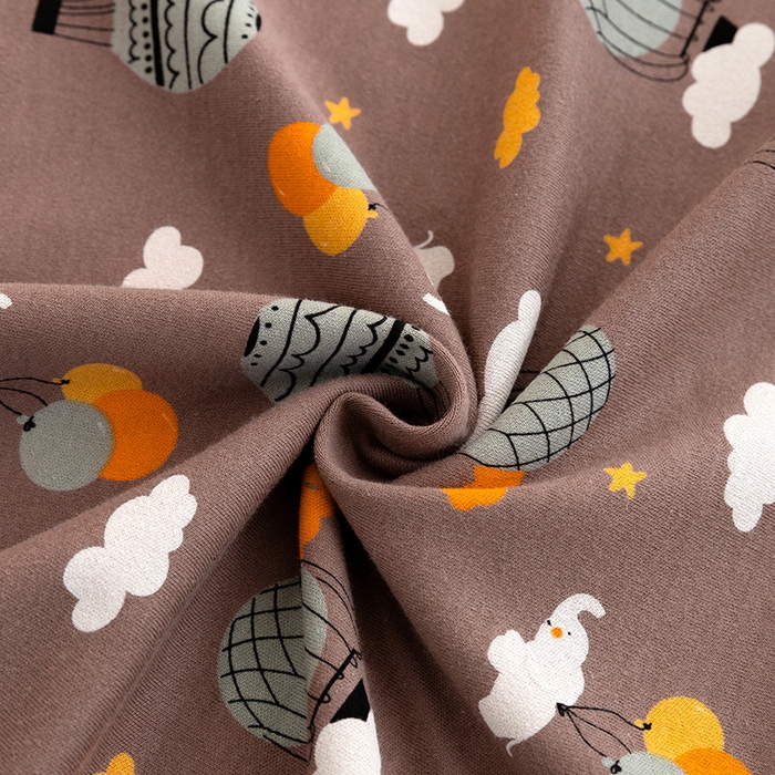 91家纺网 家纺一手货源 找家纺 MOA生态床垫 2025新款儿童乳胶枕 降落伞-咖色