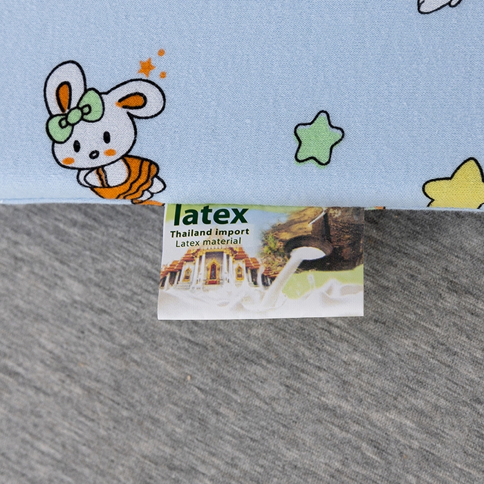 91家纺网 家纺一手货源 找家纺 MOA生态床垫 2025新款儿童乳胶枕 可爱小兔