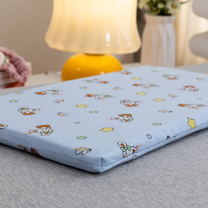 91家纺网 家纺一手货源 找家纺 MOA生态床垫 2025新款儿童乳胶枕 可爱小兔