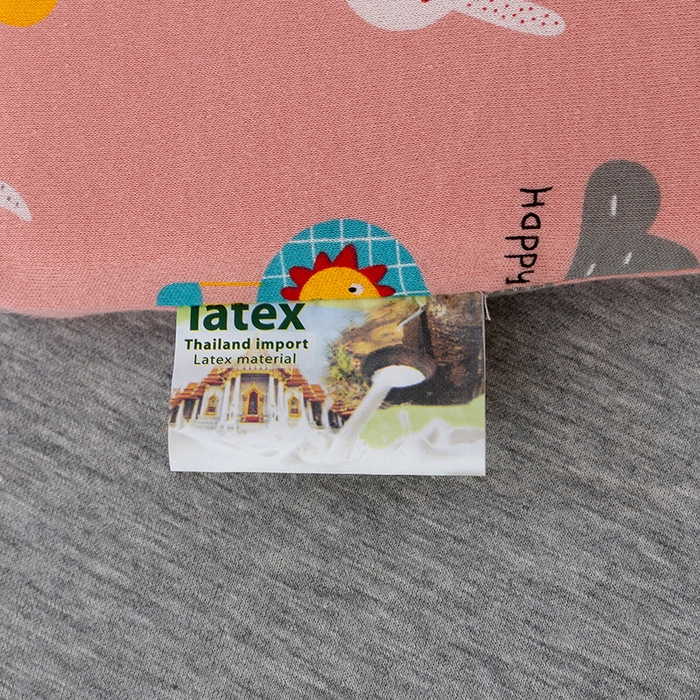 91家纺网 家纺一手货源 找家纺 MOA生态床垫 2025新款儿童乳胶枕 快乐生活