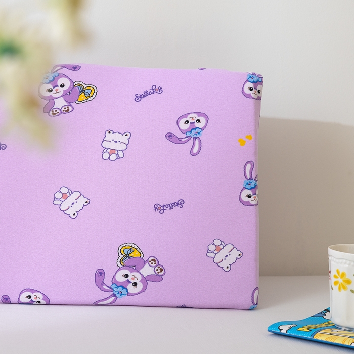 91家纺网 家纺一手货源 找家纺 MOA生态床垫 2025新款儿童乳胶枕 紫色小兔