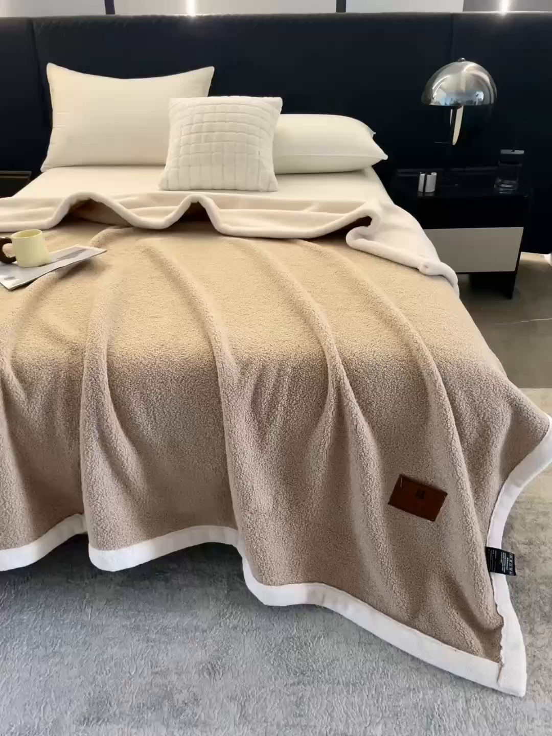 91家纺网 家纺一手货源 找家纺 （总）莱凯家纺 2025新款泰迪绒毛毯系列