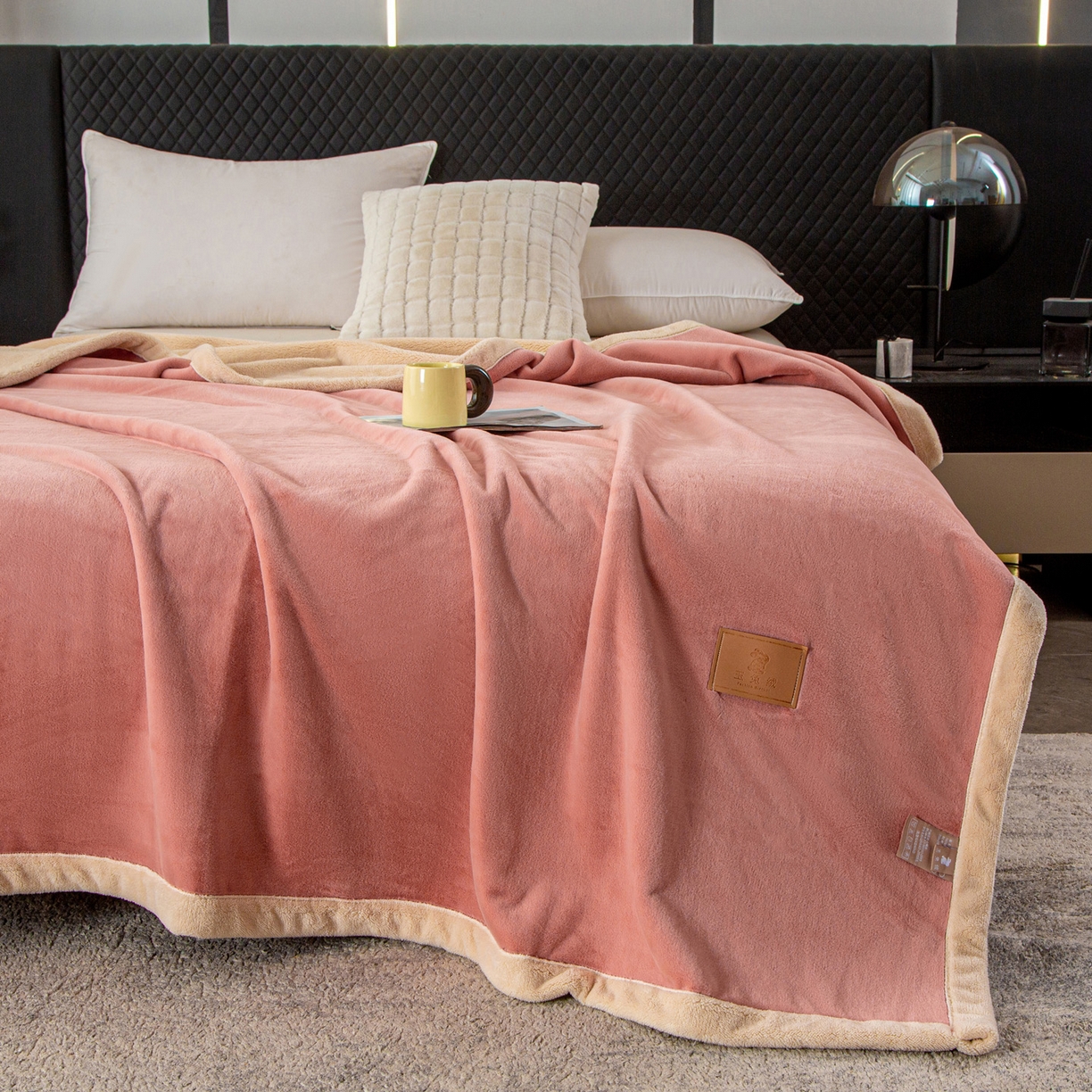 91家纺网 家纺一手货源 找家纺 （总）莱凯家纺 2025新款玉兔绒毛毯系列