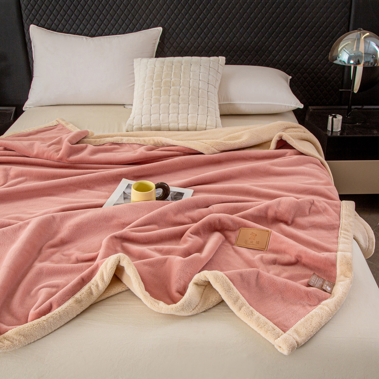 91家纺网 家纺一手货源 找家纺 （总）莱凯家纺 2025新款玉兔绒毛毯系列