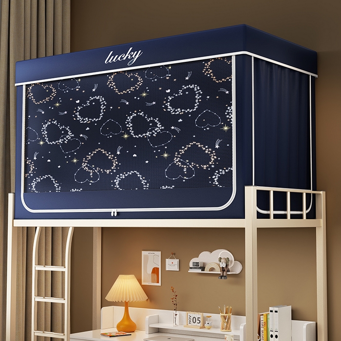 91家纺网 家纺一手货源 找家纺 （总）宜品雅 2025新款大版花学生宿舍遮光蚊帐