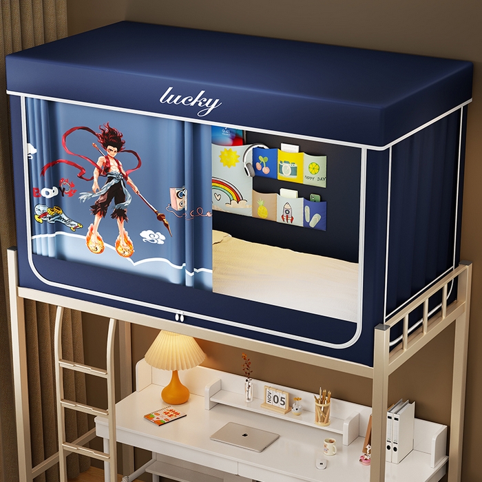 91家纺网 家纺一手货源 找家纺 （总）宜品雅 2025新款大版花学生宿舍遮光蚊帐