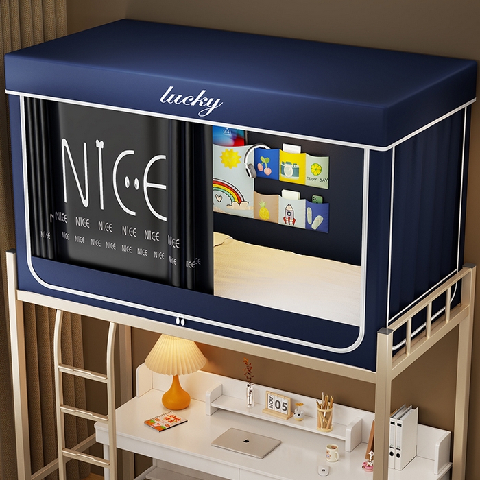 91家纺网 家纺一手货源 找家纺 （总）宜品雅 2025新款大版花学生宿舍遮光蚊帐