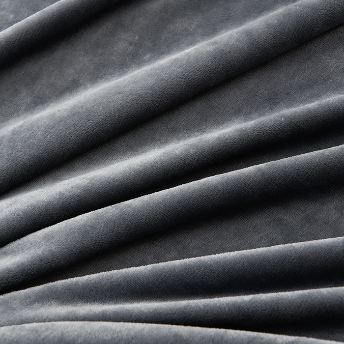 91家纺网 家纺一手货源 找家纺 绣女坊 2025新款高克重牛奶绒刺绣四件套 郁金香-灰