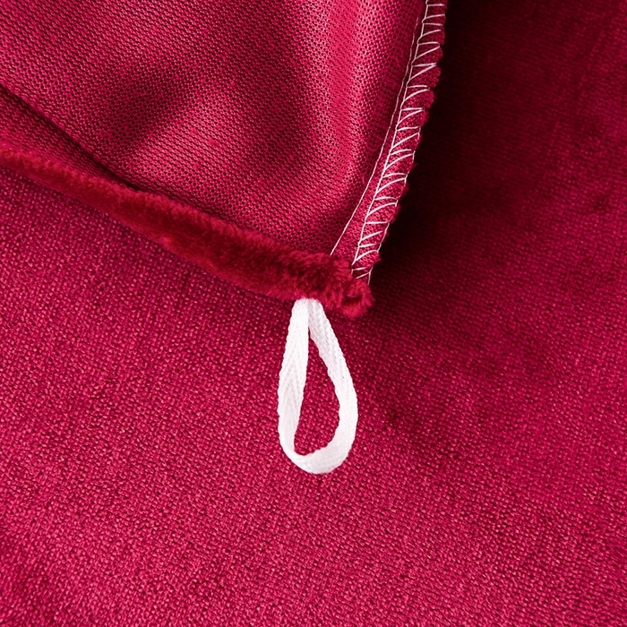 91家纺网 家纺一手货源 找家纺 绣女坊 2025新款高克重牛奶绒刺绣四件套 郁金香-酒红