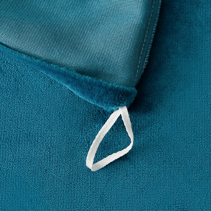 91家纺网 家纺一手货源 找家纺 绣女坊 2025新款高克重牛奶绒刺绣四件套 郁金香-孔雀蓝