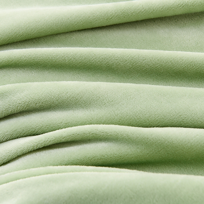 91家纺网 家纺一手货源 找家纺 绣女坊 2025新款高克重牛奶绒刺绣四件套 郁金香-嫩绿