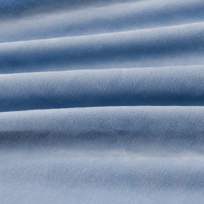 91家纺网 家纺一手货源 找家纺 绣女坊 2025新款高克重牛奶绒刺绣四件套 郁金香-天蓝