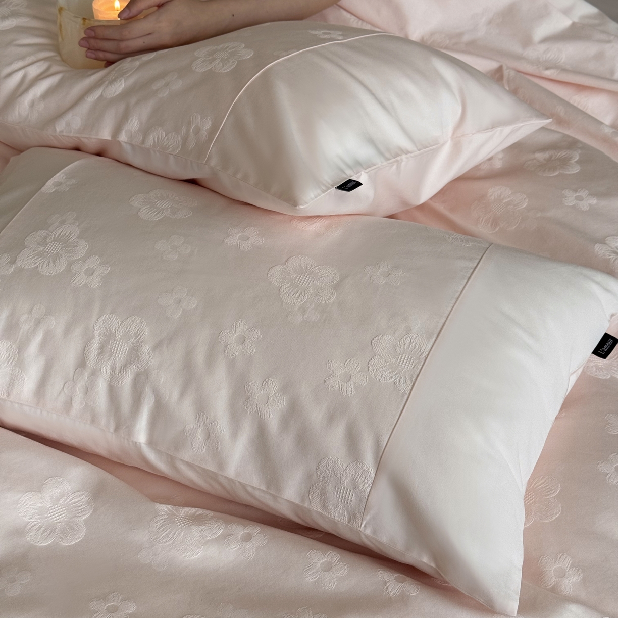 91家纺网 家纺一手货源 找家纺 （总）鹿班家居 2025秋冬款云感超柔厚织提花浮雕系列-溪畔拾星（标准会员-20）