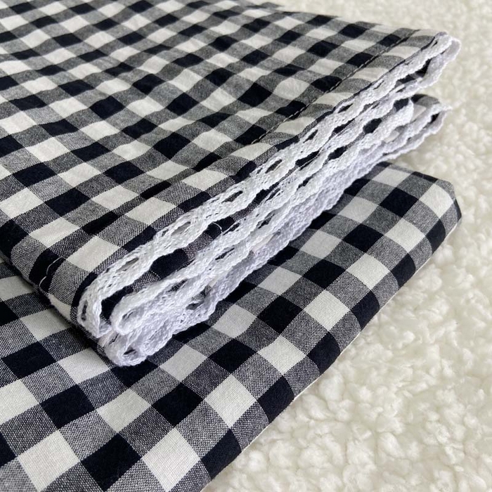 91家纺网 家纺一手货源 找家纺 （总）卡奥家纺 2025新款A类纯棉色织枕套单枕套枕套单件