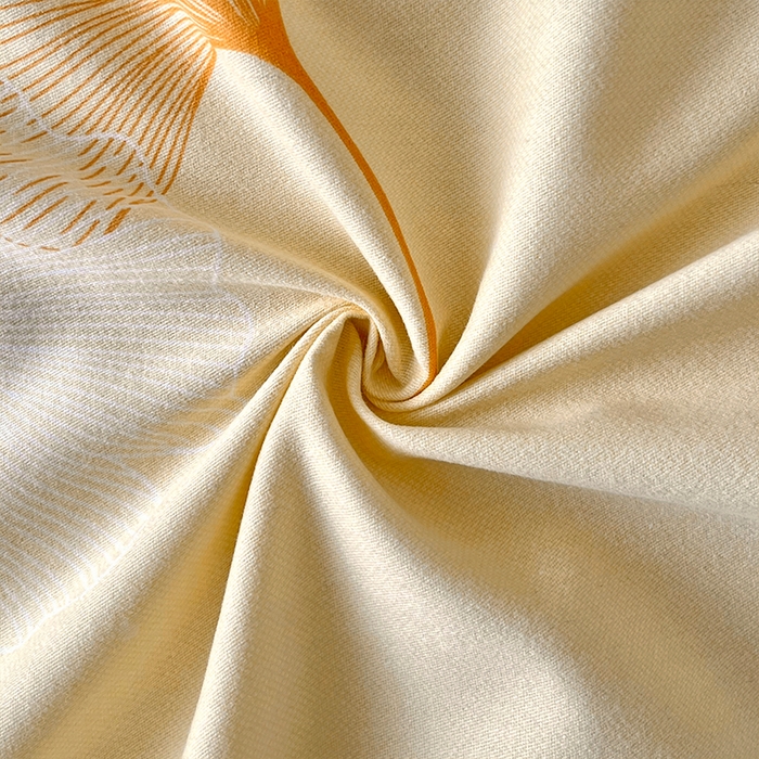 91家纺网 家纺一手货源 找家纺 帛美家纺 2025新款加厚纯棉全棉磨毛印花四件套 一叶知秋