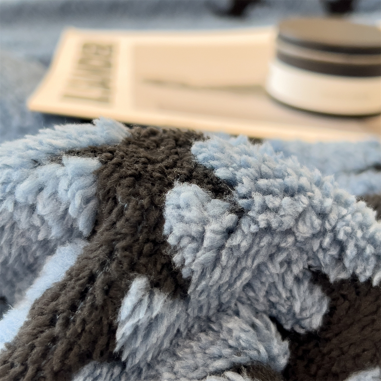 91家纺网 家纺一手货源 找家纺 丝幔家纺 2025新款云杉绒加厚保暖多功能毛毯毯子 杉影毯 蓝