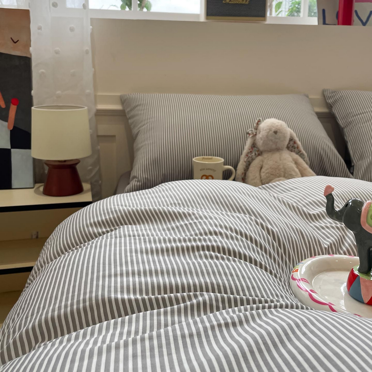 91家纺网 家纺一手货源 找家纺 （总）涵宸家纺 2025新款全棉简约款四件套