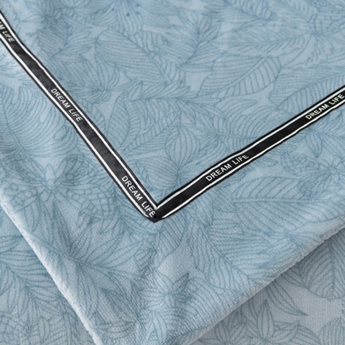 91家纺网 家纺一手货源 找家纺 （总）妮恒美家纺 2025新款高克重牛奶绒刺绣四件套-山茶花系列