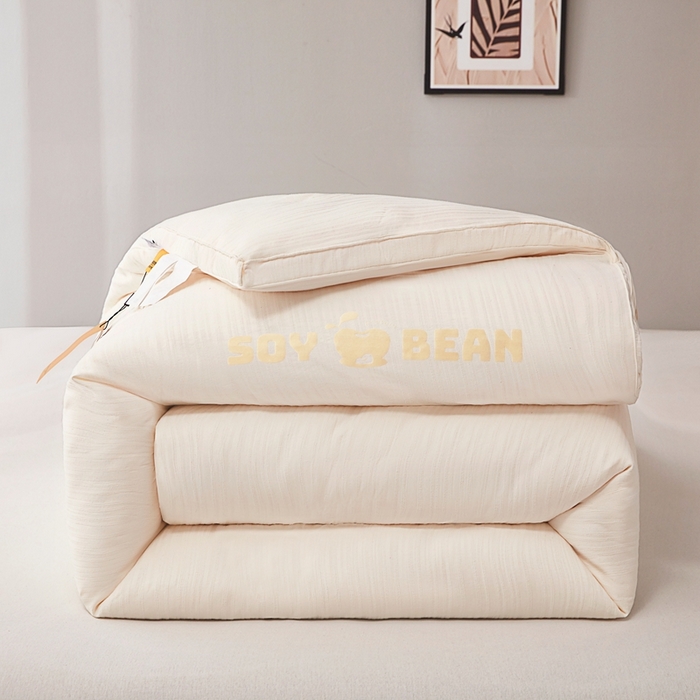 91家纺网 家纺一手货源 找家纺 （总）恒科家纺 2025新款提花55%李官奇大豆纤维大豆被春秋被冬被被芯空调被（提供买家秀）