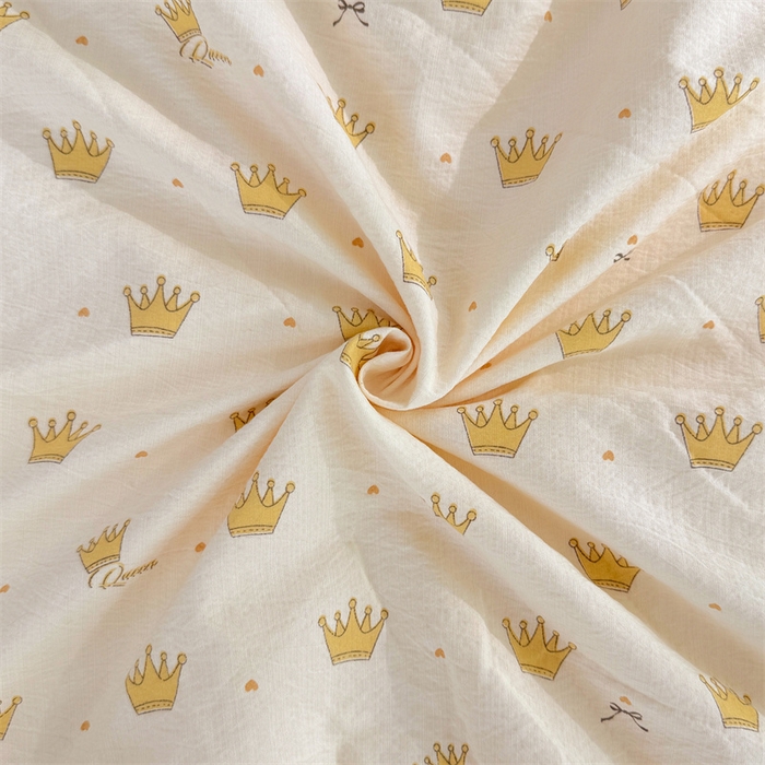 91家纺网 家纺一手货源 找家纺 梦舒羽 2025新款云感双层纱花边枕套宿舍学生48x74一对枕芯内胆套 小皇冠