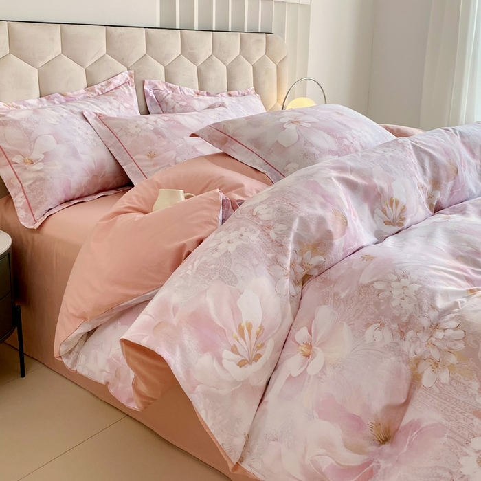 91家纺网 家纺一手货源 找家纺 （总）星期三家纺 2025年8月新款铂金全棉纯棉13372四件套