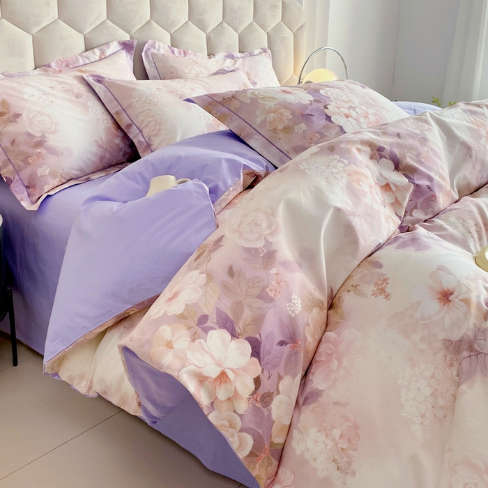 91家纺网 家纺一手货源 找家纺 （总）星期三家纺 2025年8月新款铂金全棉纯棉13372四件套