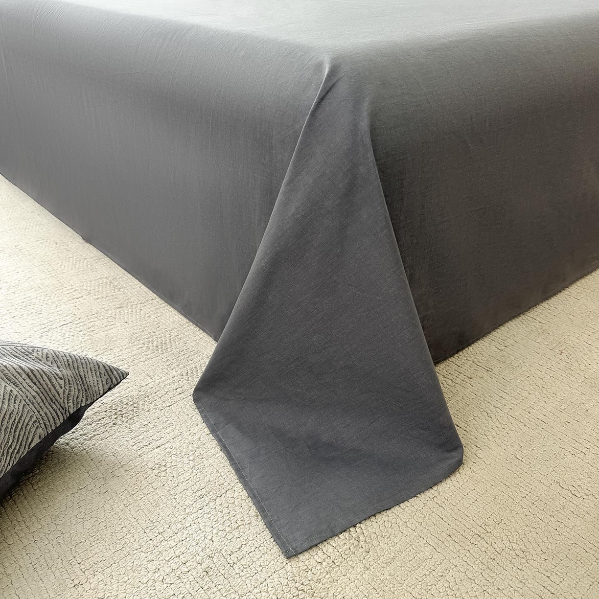 91家纺网 家纺一手货源 找家纺 涵宸家纺 2025新款全棉简约款四件套 山林