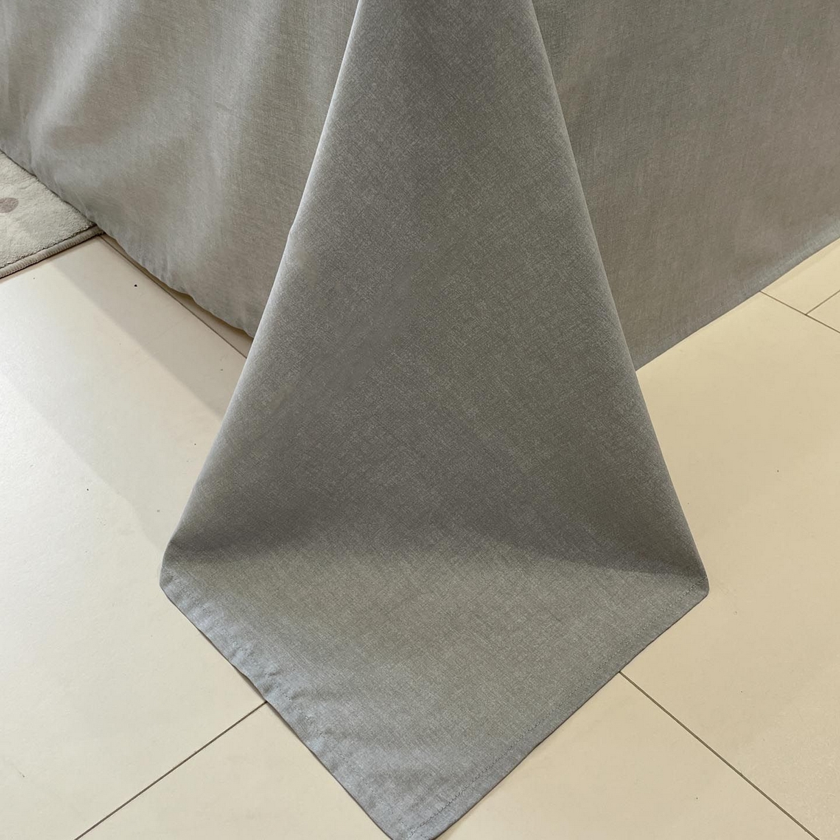 91家纺网 家纺一手货源 找家纺 涵宸家纺 2025新款全棉简约款四件套 维诺-灰