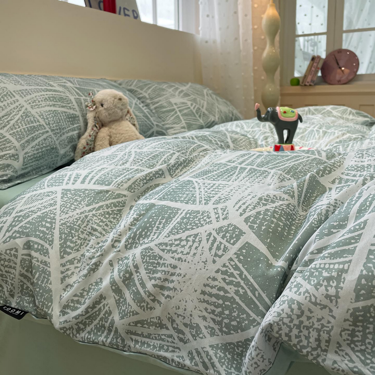 91家纺网 家纺一手货源 找家纺 涵宸家纺 2025新款全棉简约款四件套 未来矩阵