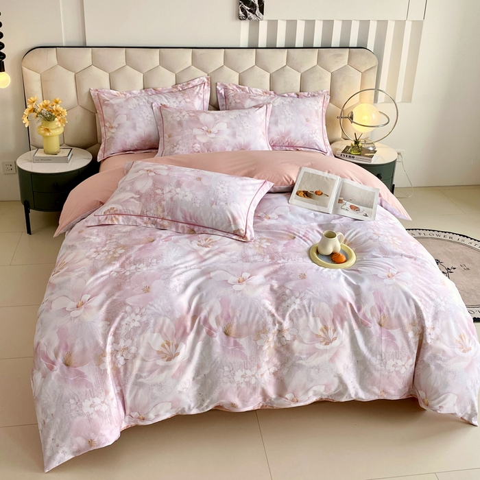 91家纺网 家纺一手货源 找家纺 （总）星期三家纺 2025年8月新款铂金全棉纯棉13372四件套