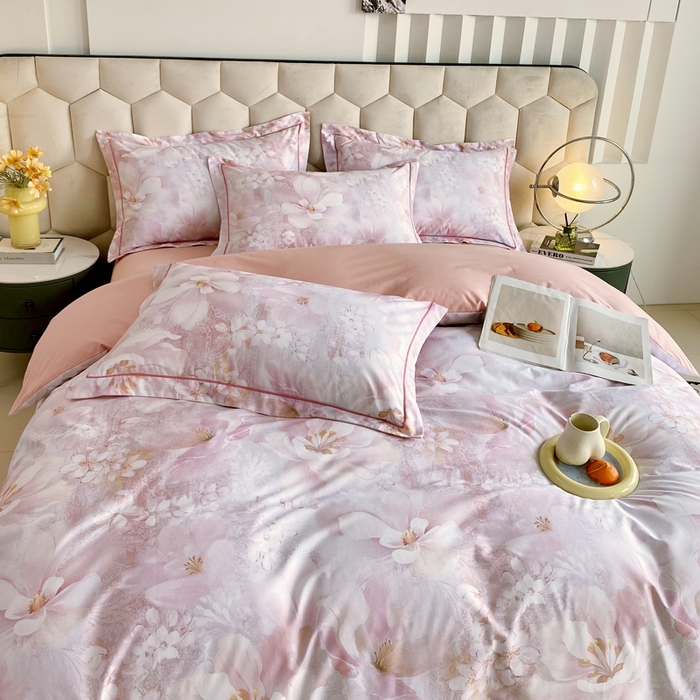 91家纺网 家纺一手货源 找家纺 （总）星期三家纺 2025年8月新款铂金全棉纯棉13372四件套