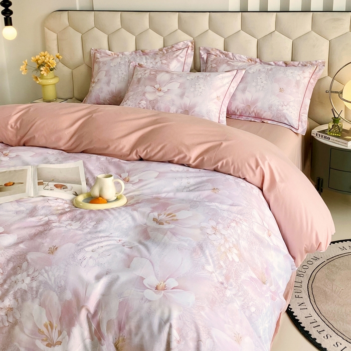 91家纺网 家纺一手货源 找家纺 （总）星期三家纺 2025年8月新款铂金全棉纯棉13372四件套