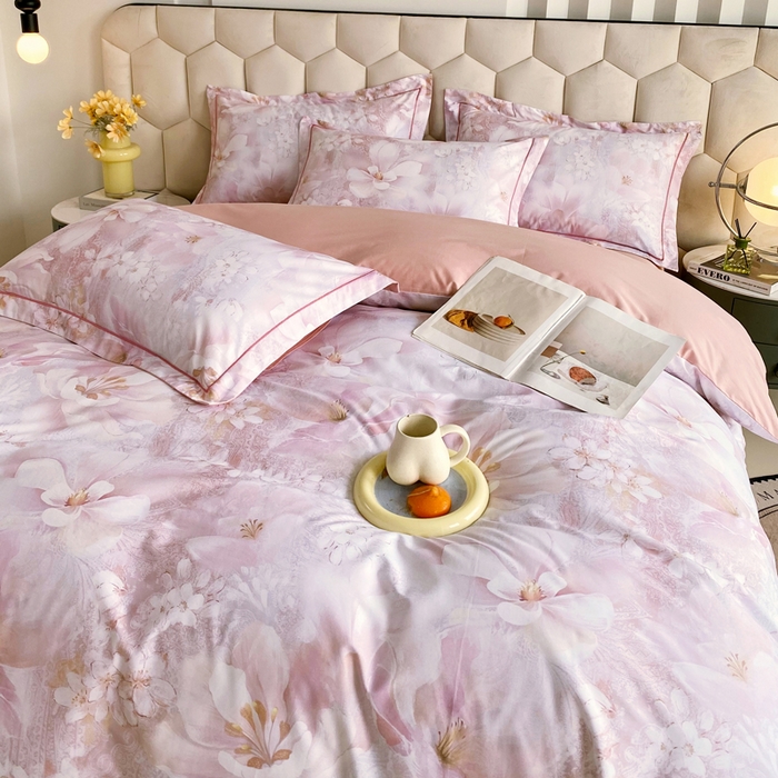 91家纺网 家纺一手货源 找家纺 （总）星期三家纺 2025年8月新款铂金全棉纯棉13372四件套