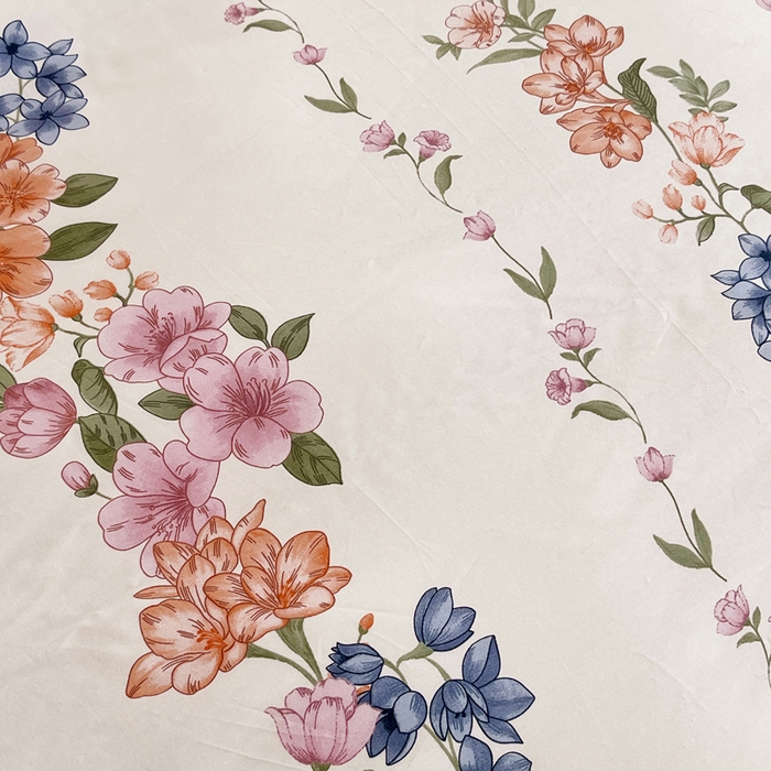 91家纺网 家纺一手货源 找家纺 星期三家纺 2025年8月新款铂金全棉纯棉13372四件套 眷恋