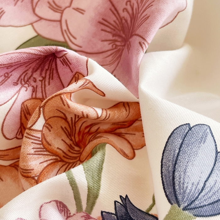 91家纺网 家纺一手货源 找家纺 星期三家纺 2025年8月新款铂金全棉纯棉13372四件套 眷恋