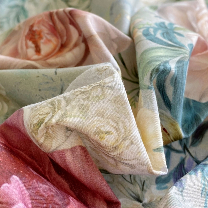 91家纺网 家纺一手货源 找家纺 星期三家纺 2025年8月新款铂金全棉纯棉13372四件套 莫奈