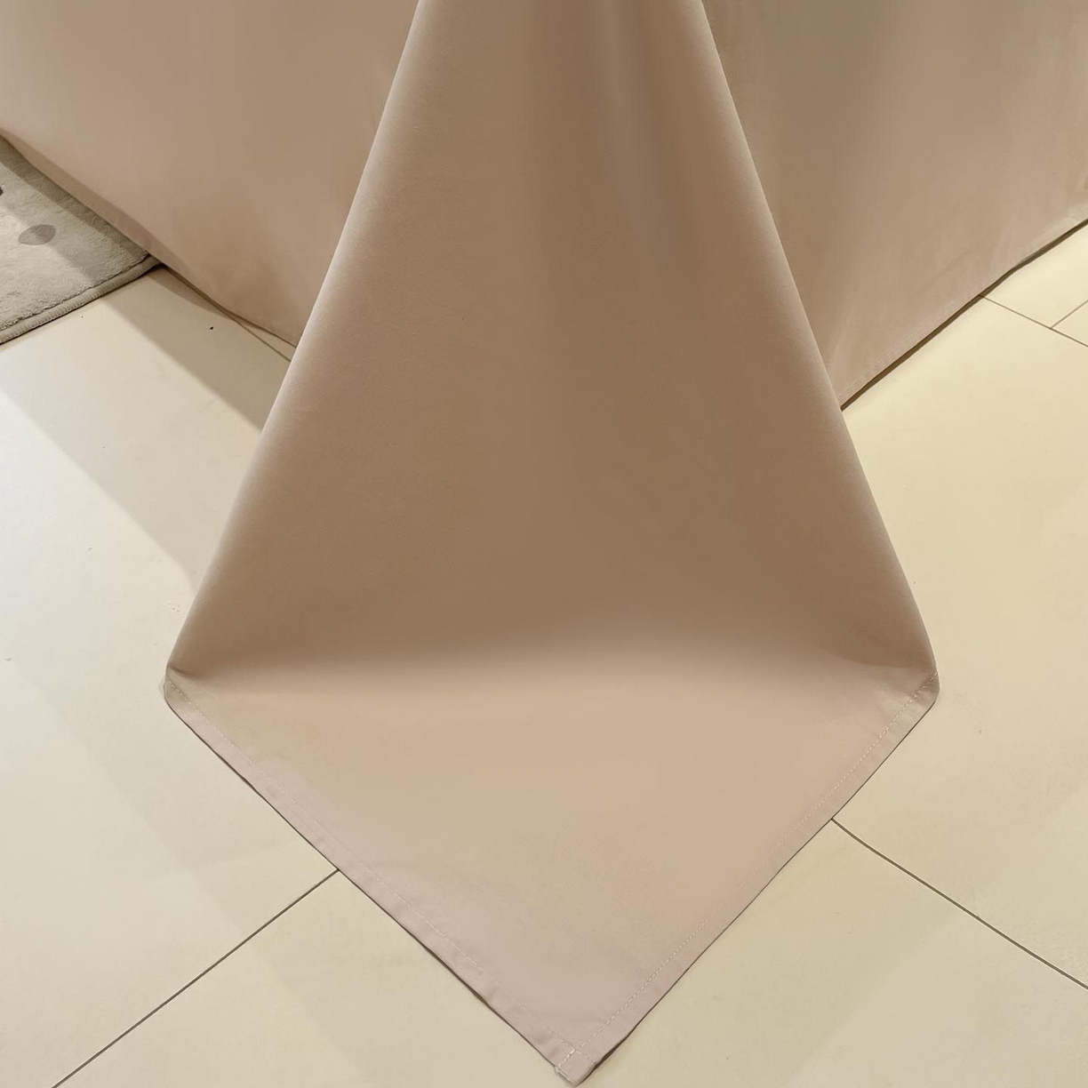 91家纺网 家纺一手货源 找家纺 涵宸家纺 2025新款全棉简约款四件套 芝士