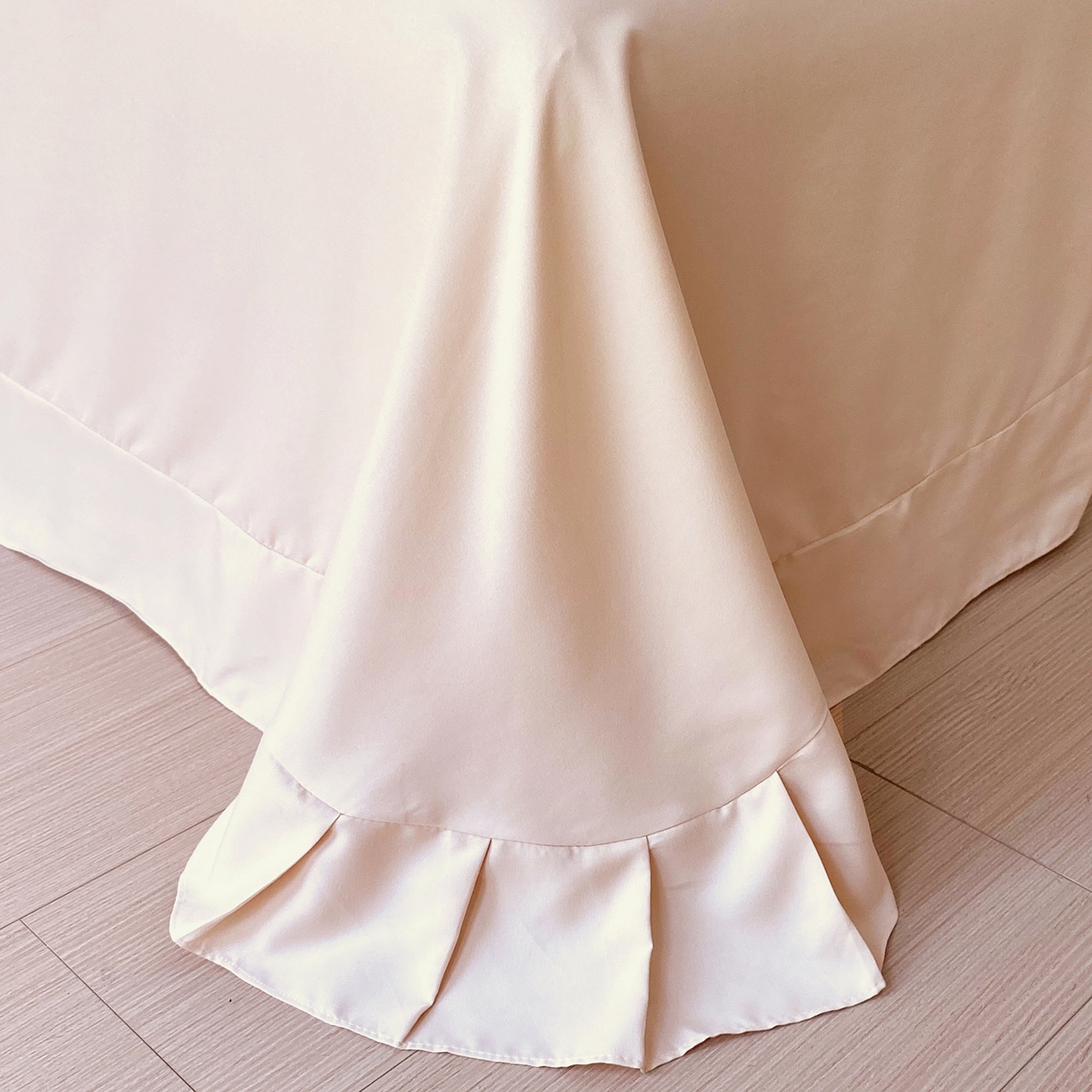 91家纺网 家纺一手货源 找家纺 大麦乐田 2025新款 直播爆款细斜纹磨毛数码印花四件套 诺曼庄园 粉