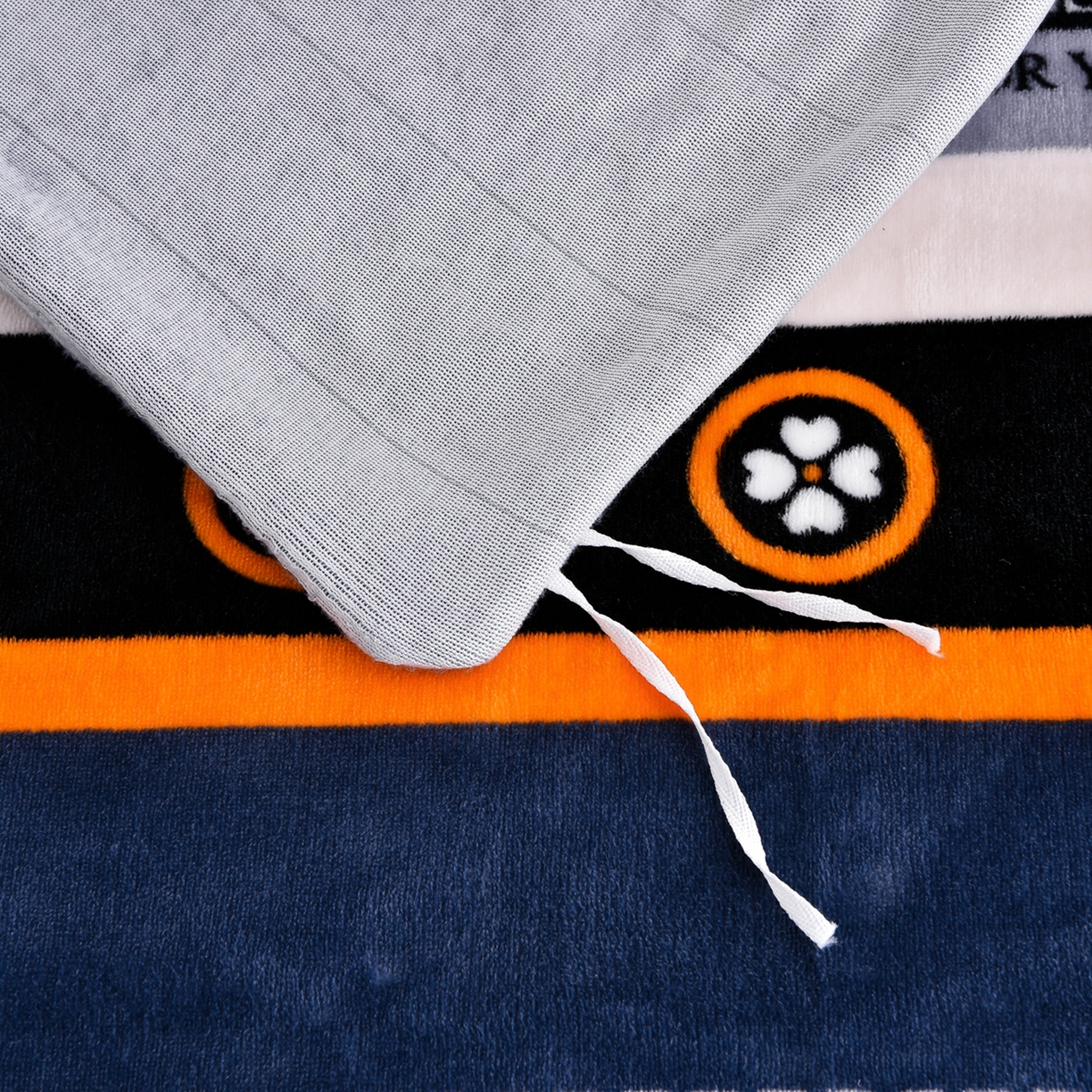 91家纺网 家纺一手货源 找家纺 启扬 2025直播爆款新款8.5斤加厚高克重牛奶绒四件套床裙款法莱绒宝宝绒金貂绒 幸运相伴