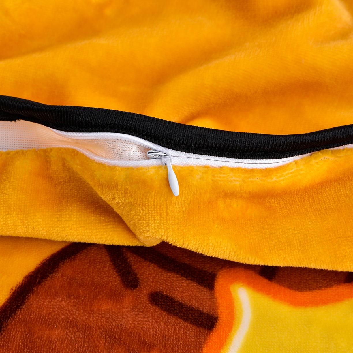 91家纺网 家纺一手货源 找家纺 启扬 2025直播爆款新款8.5斤加厚高克重牛奶绒四件套床裙款法莱绒宝宝绒金貂绒 调皮熊