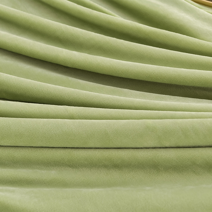 91家纺网 家纺一手货源 找家纺 启扬 2025直播爆款新款8.5斤加厚高克重牛奶绒四件套床裙款法莱绒宝宝绒金貂绒 清香怡人