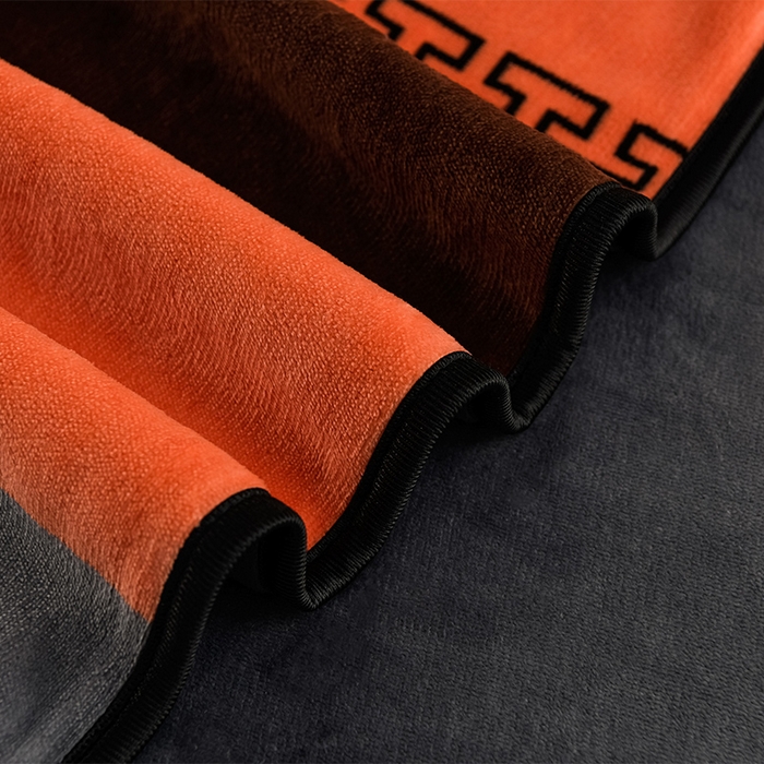 91家纺网 家纺一手货源 找家纺 启扬 2025直播爆款新款8.5斤加厚高克重牛奶绒四件套床裙款法莱绒宝宝绒金貂绒 简约格调