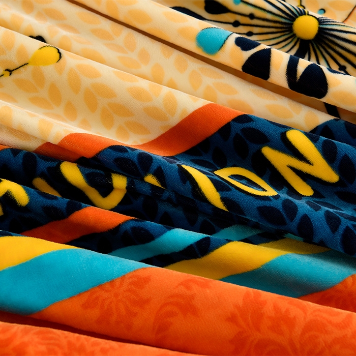 91家纺网 家纺一手货源 找家纺 启扬 2025直播爆款新款8.5斤加厚高克重牛奶绒四件套床裙款法莱绒宝宝绒金貂绒 花团锦簇