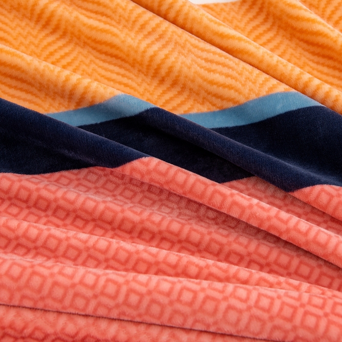 91家纺网 家纺一手货源 找家纺 启扬 2025直播爆款新款8.5斤加厚高克重牛奶绒四件套床裙款法莱绒宝宝绒金貂绒 浅夏时光