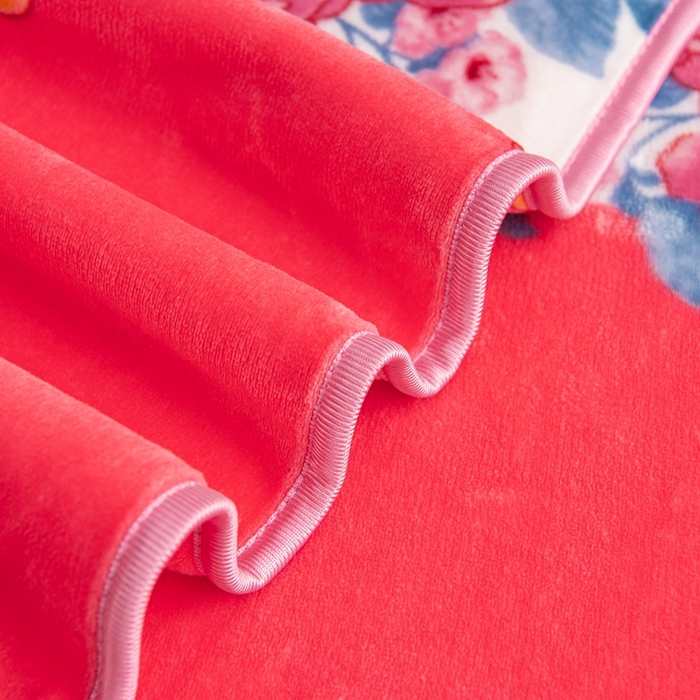 91家纺网 家纺一手货源 找家纺 启扬 2025直播爆款新款8.5斤加厚高克重牛奶绒四件套床裙款法莱绒宝宝绒金貂绒 倾城之恋