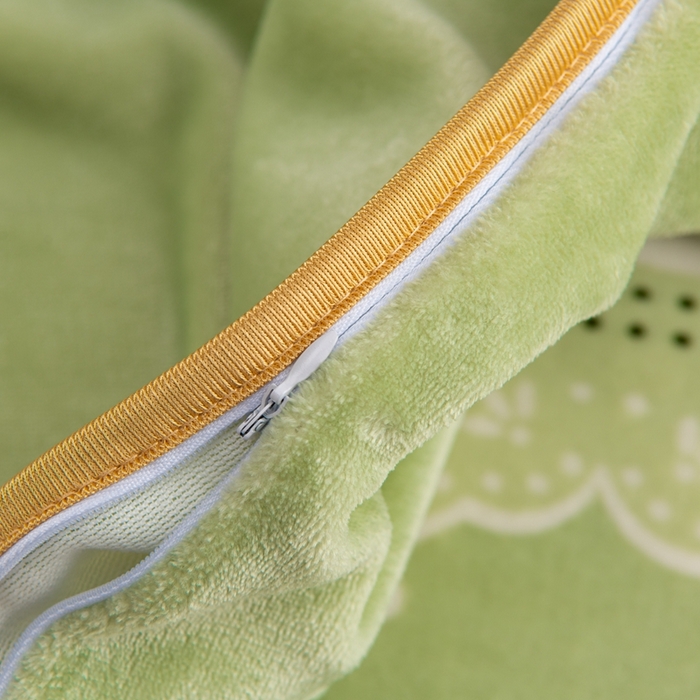 91家纺网 家纺一手货源 找家纺 启扬 2025直播爆款新款8.5斤加厚高克重牛奶绒四件套床裙款法莱绒宝宝绒金貂绒 春意盎然