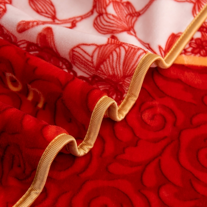 91家纺网 家纺一手货源 找家纺 启扬 2025直播爆款新款8.5斤加厚高克重牛奶绒四件套床裙款法莱绒宝宝绒金貂绒 遇见