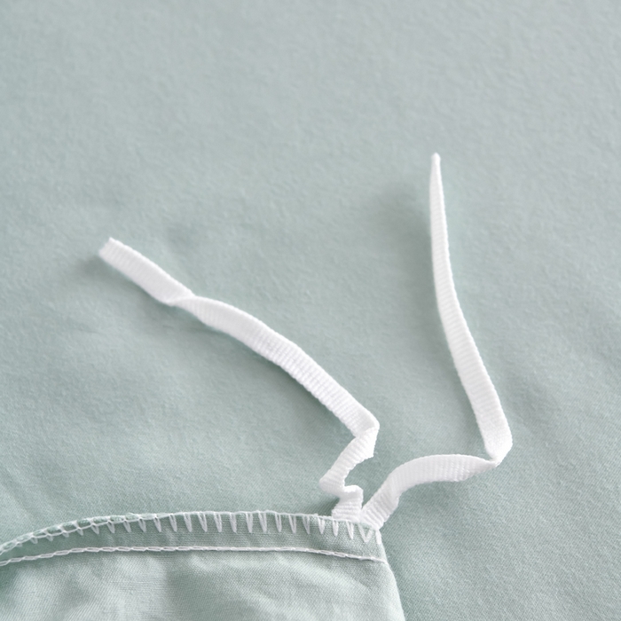 91家纺网 家纺一手货源 找家纺 江南春家纺 【柔-轻密】2025秋冬133x76高精密刺绣100%全棉四件套 【柔-轻密】春漫-苹果绿