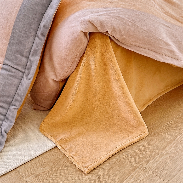 91家纺网 家纺一手货源 找家纺 家贝爱 2025新款A类牛奶绒印花四件套 欢乐之旅